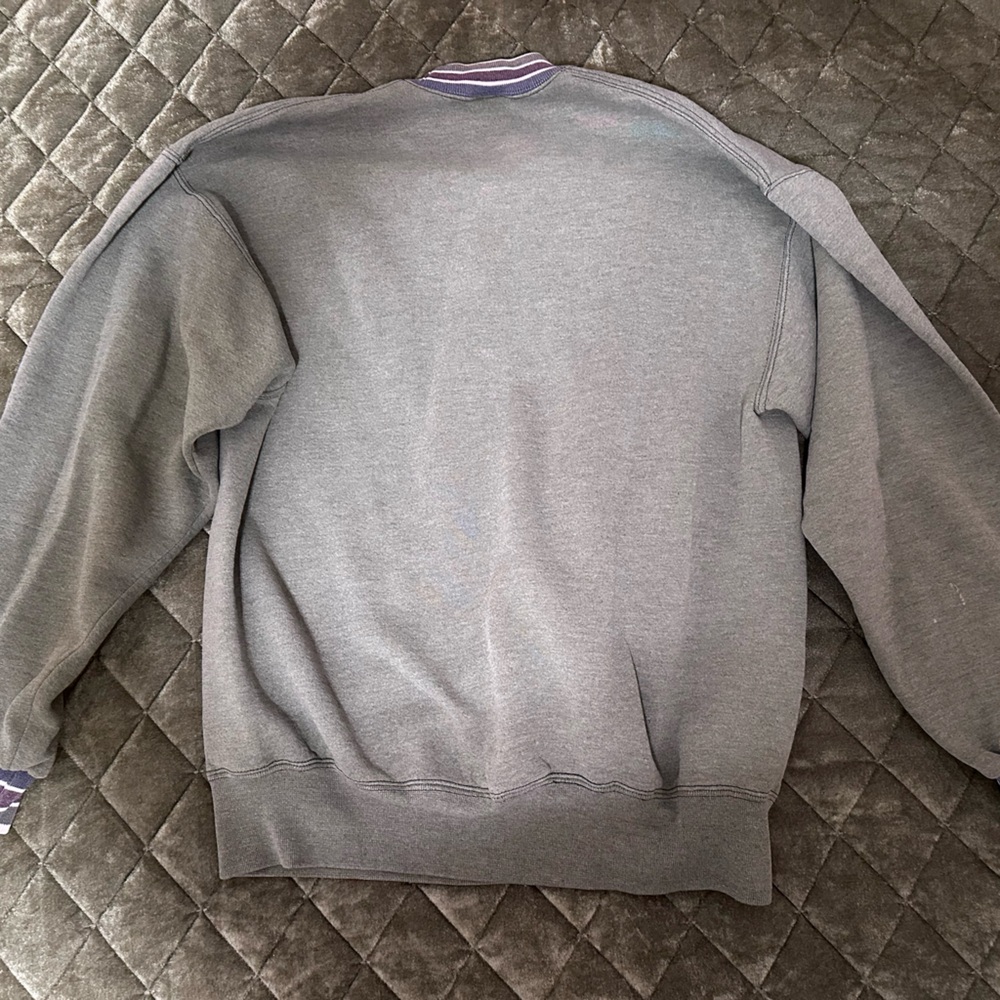 Vintage green Jerzees Super Sweats crewneck - Picture 3 of 4
